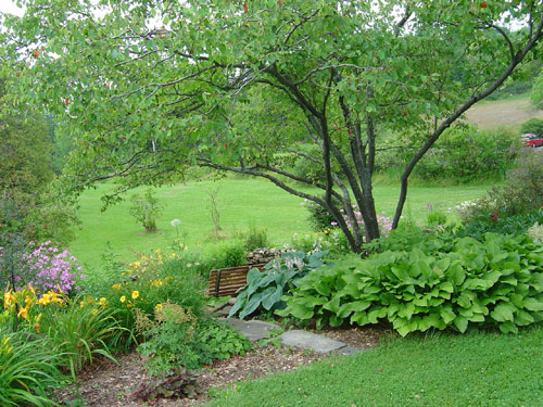 Inside the Van Loveland Perennial Garden